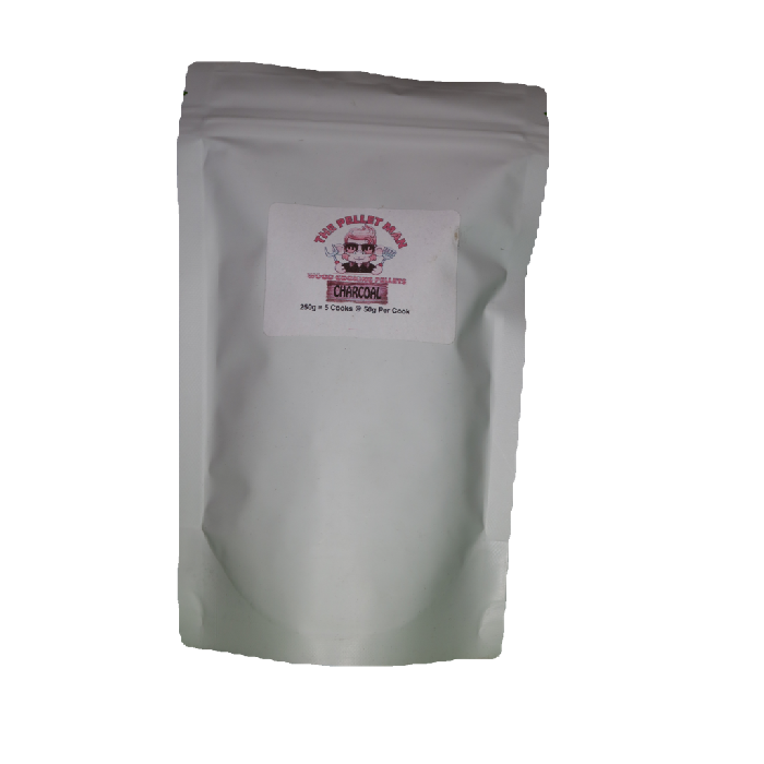 CHARCOAL PELLETS 250g The Pellet Man