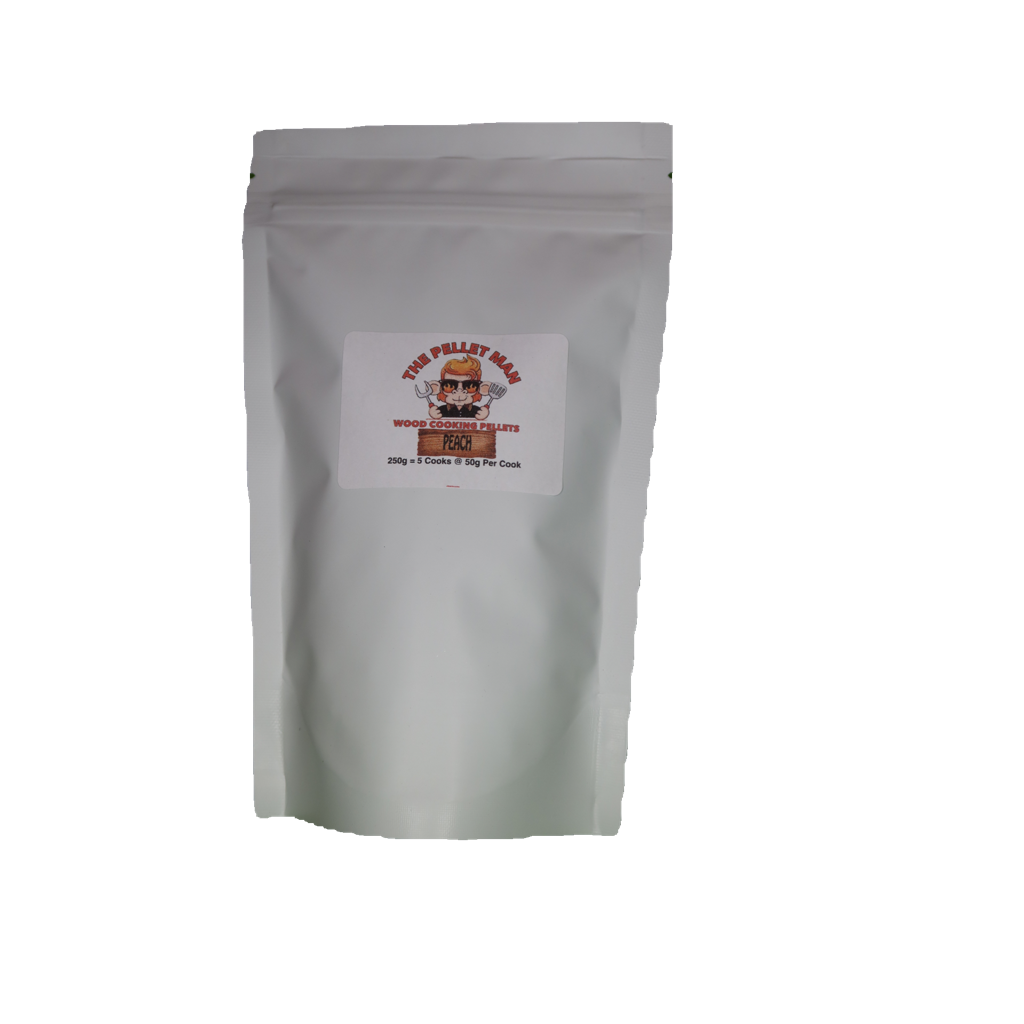 PEACH PELLETS 1kg The Pellet Man